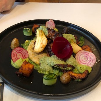 Xochi - Octopus, pulpo appetizer - Mexican Near Me - Houston, Texas
