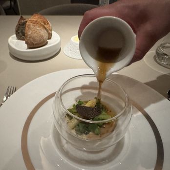 Essential by Christophe - Wild red king crab with foie gras - French Near Me - New York, New York Essential by Christophe - Wild red king crab with foie gras - French Near Me - New York, New York