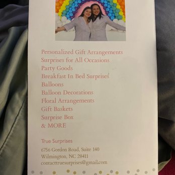 True Surprises - Party Equipment Rentals Near Me - Wilmington, North Carolina