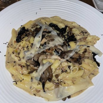 OLIVIA - Don't remember the name and not on their website menu. Mushrooms with a cream and white truffle sauce. Amazing. - Italian Near Me - Tampa, Florida