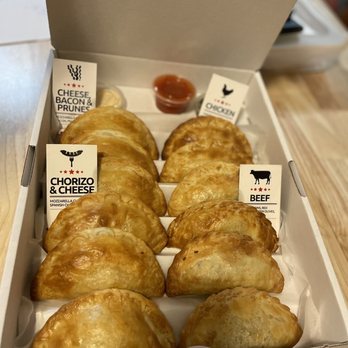 House of Empanadas - A dozen yummy empanadas! Flavours ok those cards! Genius!!! - Food Delivery Services Near Me - Toronto, Ontario