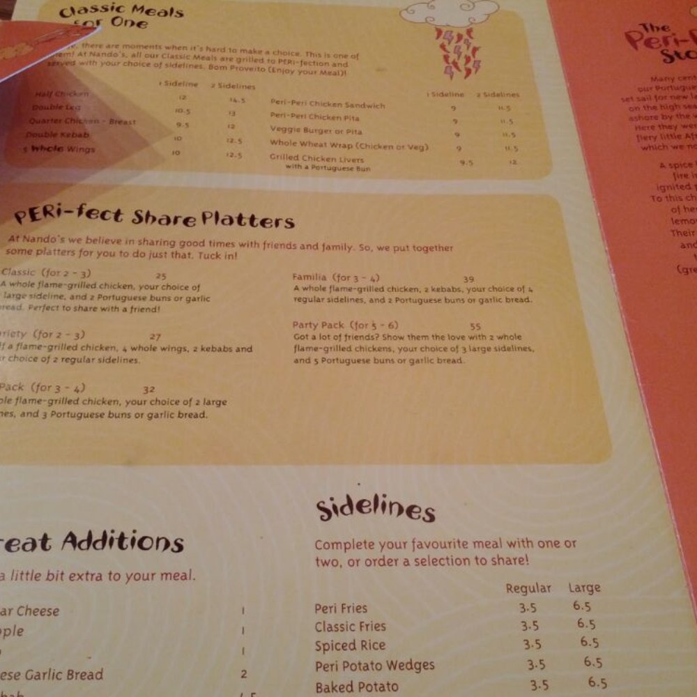 Nando's Peri-Peri - South African Near Me - Ottawa, Ontario Nando's Peri-Peri - South African Near Me - Ottawa, Ontario