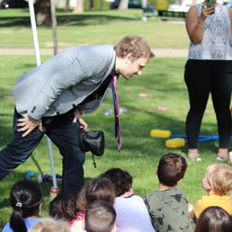 Entertaining the kids from the first minute until the last!