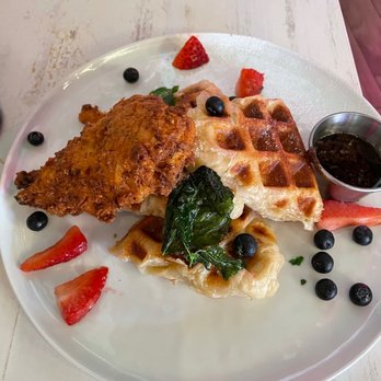 Kixi Cafe - Chicken & waffles - Breakfast & Brunch Near Me - Boca Raton, Florida