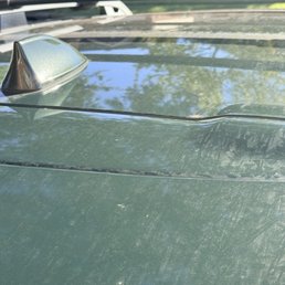 Dirt on roof Dirt on roof