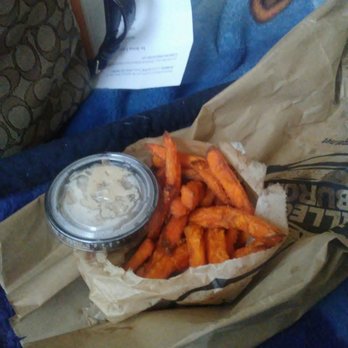 Illegal Burger - Writer Square - Sweet Potato Fries were good, but definitely expected a little more than this for over $3. Especially since I didn't get my Truffle Fries - Burgers Near Me - Denver, Colorado Illegal Burger - Writer Square - Sweet Potato Fries were good, but definitely expected a little more than this for over $3. Especially since I didn't get my Truffle Fries - Burgers Near Me - Denver, Colorado