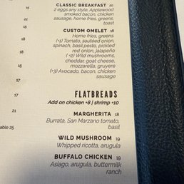 The menu clearly says greens come with this.
