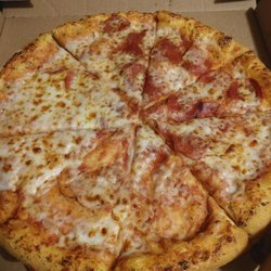 My double cheese order, half pepperoni. Waste