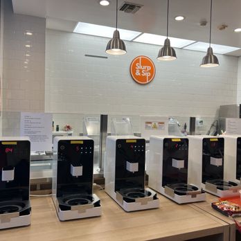 Slurp & Sip - 1/5/24 The hot water dispensers - Juice Bars & Smoothies Near Me - Los Angeles, California