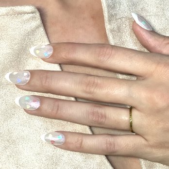 Sparkles By Susannah Kent - GelX extensions in short round w full bling nail art - Makeup Artists Near Me - Los Angeles, California Sparkles By Susannah Kent - GelX extensions in short round w full bling nail art - Makeup Artists Near Me - Los Angeles, California