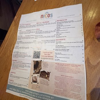 Nico’s Tacos Bar on Como - Menu - Tacos Near Me - St Paul, Minnesota Nico’s Tacos Bar on Como - Menu - Tacos Near Me - St Paul, Minnesota