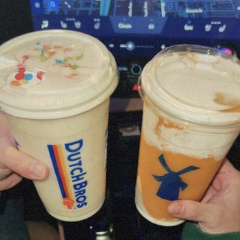 Dutch Bros Coffee - Birthday shake and mango smoothie - Juice Bars & Smoothies Near Me - El Cajon, California Dutch Bros Coffee - Birthday shake and mango smoothie - Juice Bars & Smoothies Near Me - El Cajon, California