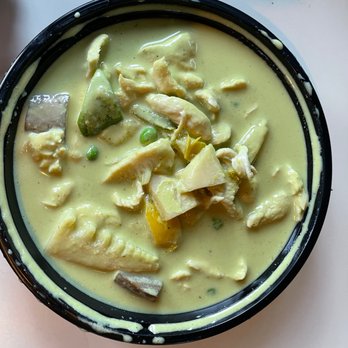 Baan Thai Restaurant - Green Curry with eggplant - Thai Near Me - Orinda, California Baan Thai Restaurant - Green Curry with eggplant - Thai Near Me - Orinda, California
