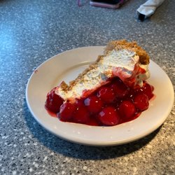 Woody's Family Restaurant - Cherry cheesecake