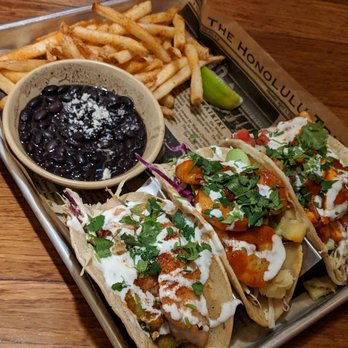 Pacific Catch - Taco trio, shrimp, tilapia, salmon - Seafood Near Me - San Francisco, California