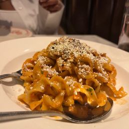 Bucatini with Bolognese