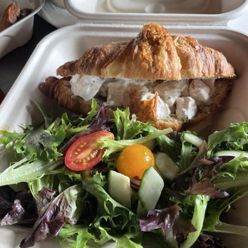 The Pocket Cafe - Chicken Salad Croissant - Cafes Near Me - Rising Fawn, Georgia