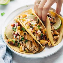 Macho Nacho Mexican Grill - Try grilled chicken tacos