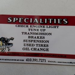 Asante Auto Repair