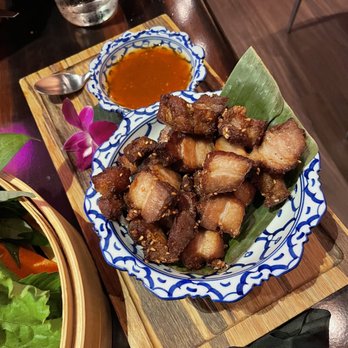 LaoTable - Crispy pork belly. So dry - Laotian Near Me - San Francisco, California