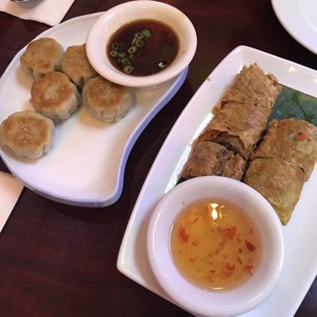 Asian Fortune - Apps: Pork Dumplings and Crab Rolls. So good!! - Asian Fusion Near Me - Forest Hills, New York Asian Fortune - Apps: Pork Dumplings and Crab Rolls. So good!! - Asian Fusion Near Me - Forest Hills, New York
