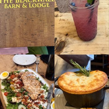 Blackwall Barn & Lodge - Blueberry lemonade , chicken salad , Chef's Famous Chicken Pot Pie - American Near Me - Gambrills, Maryland