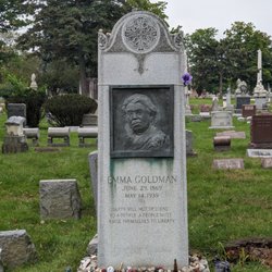 Forest Home Cemetery - Emma Goldman at Forest Home Cemetery