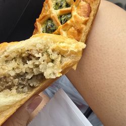 Boudin kalaches - Spinach and feta danish