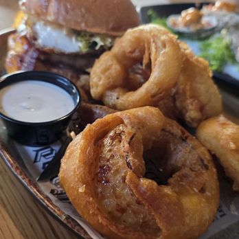The State - Side of tempura onion rings - American Near Me - Riverside, California