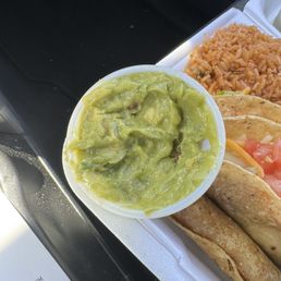 3 Tablespoons of Guacamole is $6.00.