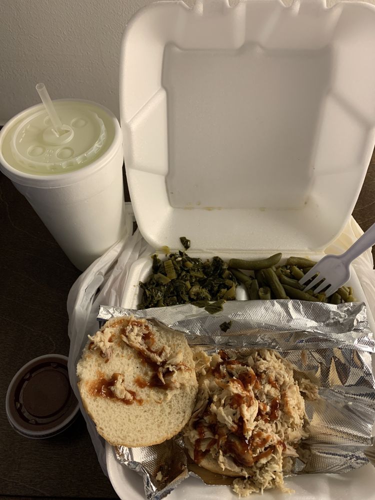 Food from Dawg Gone Good BBQ