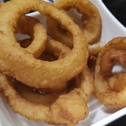 C J Barleys - Onion rings.