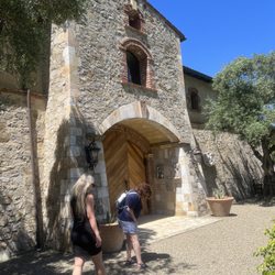 Entry to winery