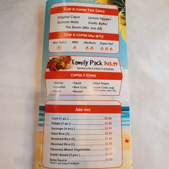 Jumpin’ Lobster - Menu - Cajun/Creole Near Me - Alhambra, California
