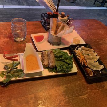 The Pacific Kitchen - Crab meat Cannoli , veggie egg rolls , chicken pot sticker - Asian Fusion Near Me - Montgomery, Ohio The Pacific Kitchen - Crab meat Cannoli , veggie egg rolls , chicken pot sticker - Asian Fusion Near Me - Montgomery, Ohio