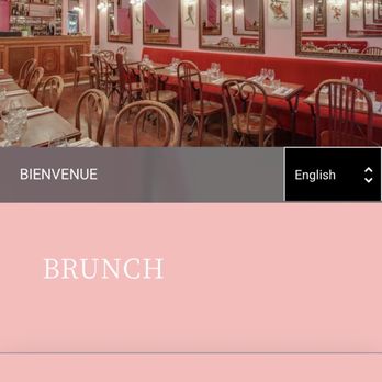 One and One - The menu with an accurate depiction of the restaurant!!! A gem !!! - Fast Food Near Me - Paris