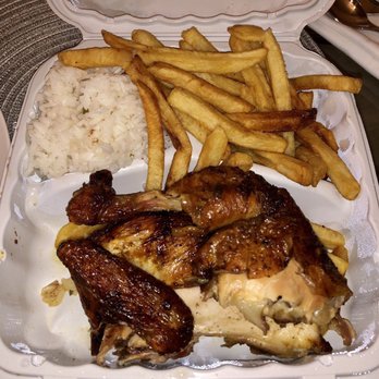 Pollo a la Vista - Half chicken with fries and rice - Latin American Near Me - Gaithersburg, Maryland Pollo a la Vista - Half chicken with fries and rice - Latin American Near Me - Gaithersburg, Maryland