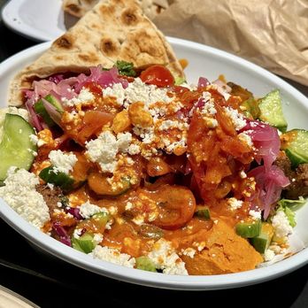 CAVA - Harissa Avocado Greens + Grains Bowl - Salad Near Me - Katy, Texas