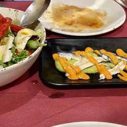 Tapeo de Cervantes - Anchovies and Mista salad