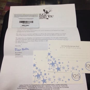 El Segundo Sol - My certificates as promised. Thx Ross! - Mexican Near Me - Las Vegas, Nevada