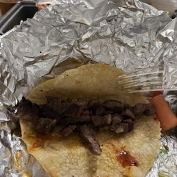 Carne asada taco Carne asada taco