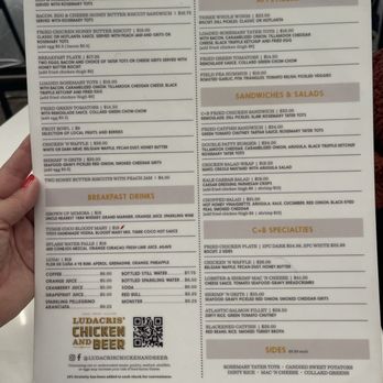 Chicken + Beer - Menu - Chicken Shop Near Me - Los Angeles, California