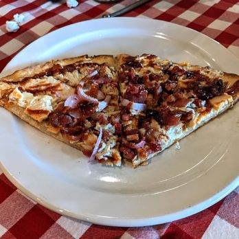 Grimaldi's Pizzeria - Two slices of BBQ Chicken Pizza - Pizza Near Me - Miramar Beach, Florida