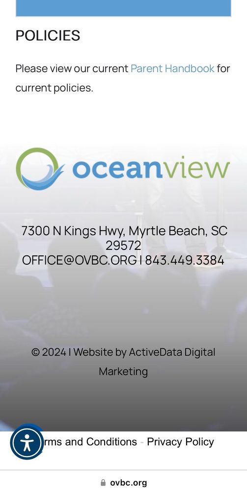 Ocean View Baptist Church - childcare center in Myrtle Beach, SC