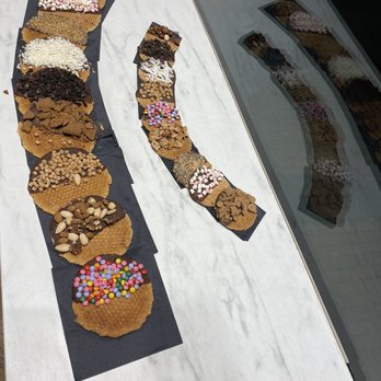Van Wonderen Stroopwafels - Options, options. - Desserts Near Me - Amsterdam, New Hampshire