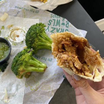 Crazy Bowls & Wraps - Teriyaki Wrap - Salad Near Me - Ballwin, Missouri Crazy Bowls & Wraps - Teriyaki Wrap - Salad Near Me - Ballwin, Missouri