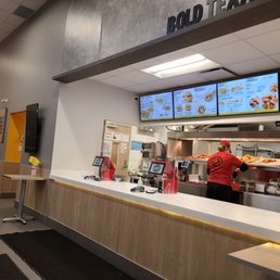 a fast food restaurant a fast food restaurant