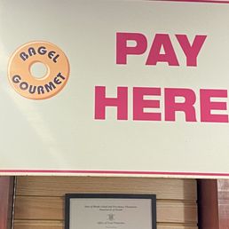 a pay here sign a pay here sign
