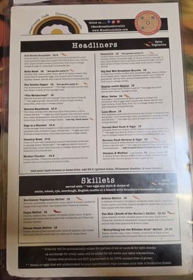 Menu photo 5 WiseCracks Cafe Corvallis, OR