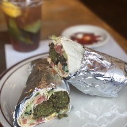 Falafel Wrap Falafel Wrap